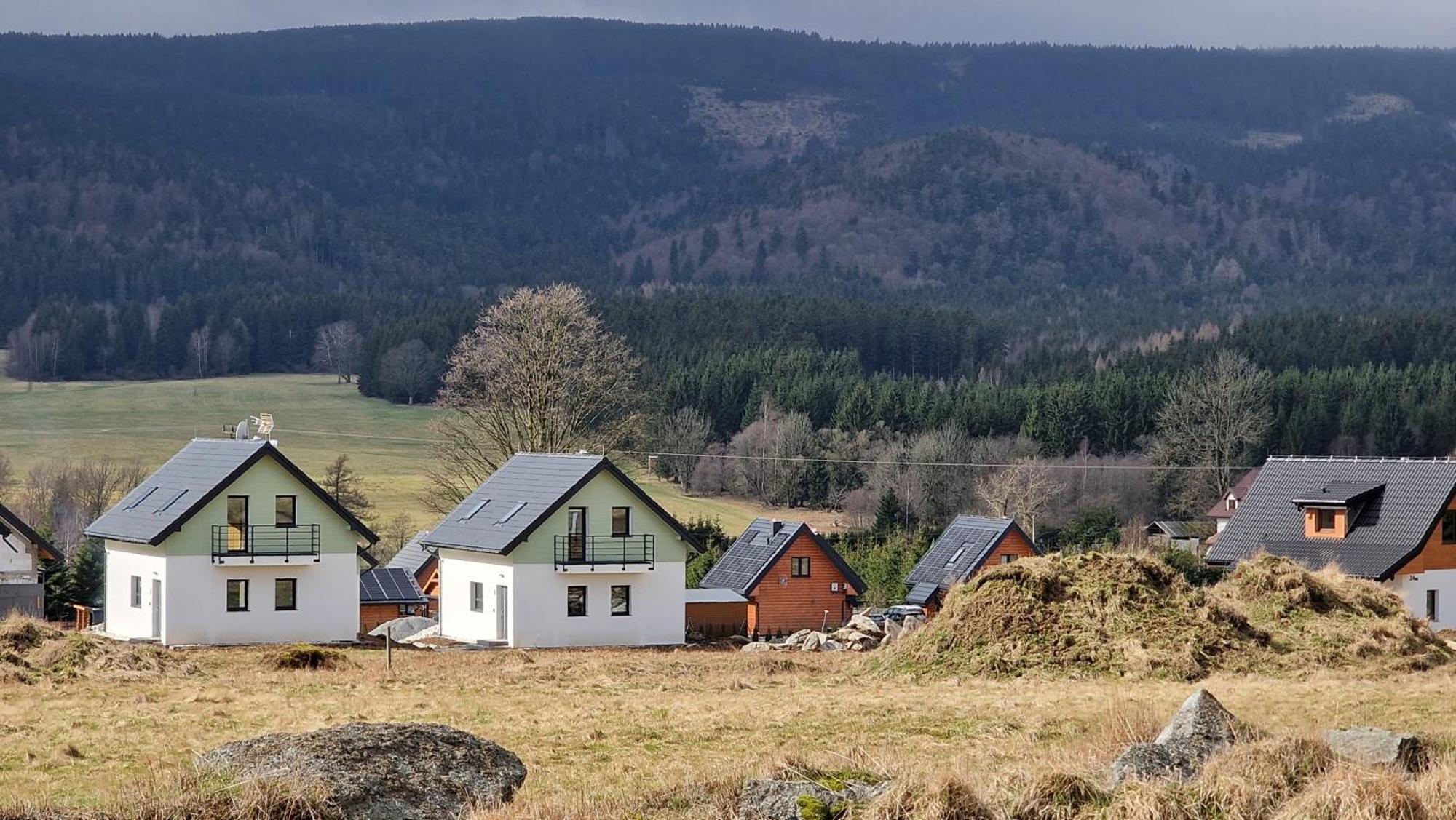All Season Klimatyzowany Dom Przy Szlaku Z Prywatnym Tarasem I Widokiem Na Gory Orlickie - Sudety Sauna&Jacuzzi, Skalne Miasto Lasowka Exterior photo