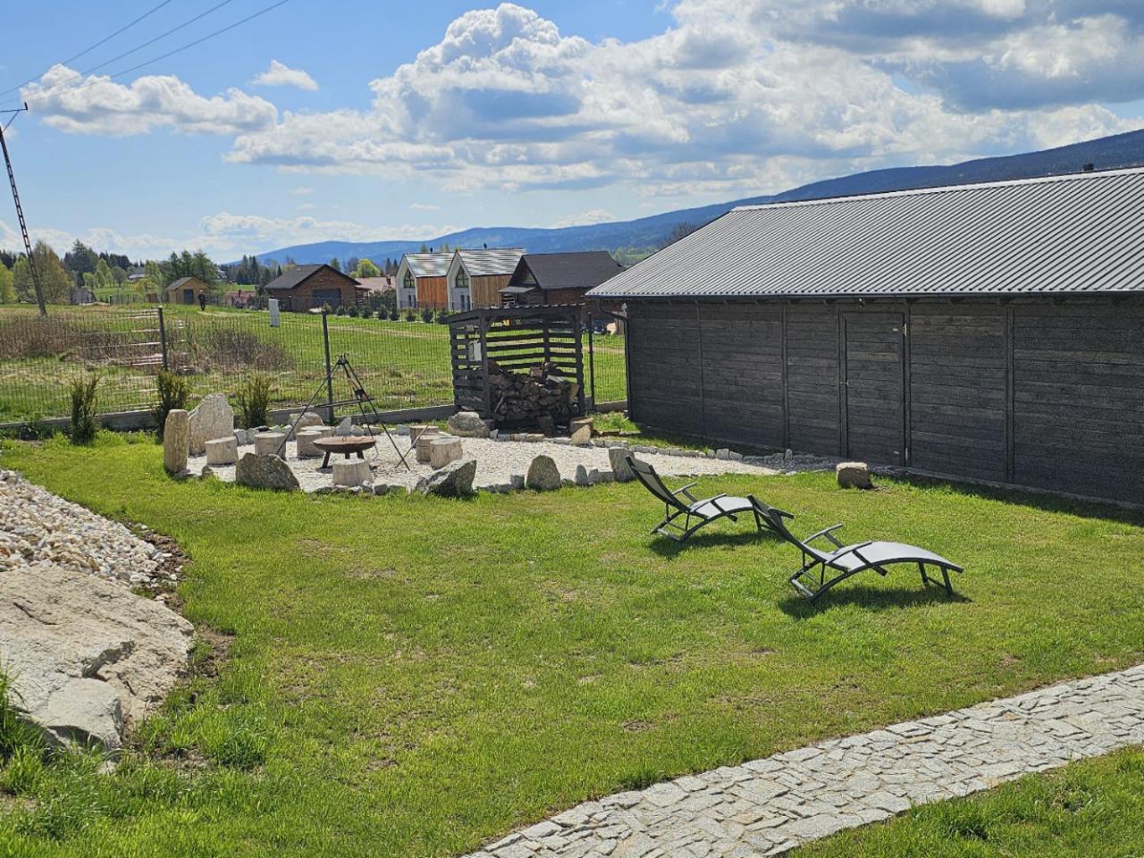 All Season Klimatyzowany Dom Przy Szlaku Z Prywatnym Tarasem I Widokiem Na Gory Orlickie - Sudety Sauna&Jacuzzi, Skalne Miasto Lasowka Exterior photo